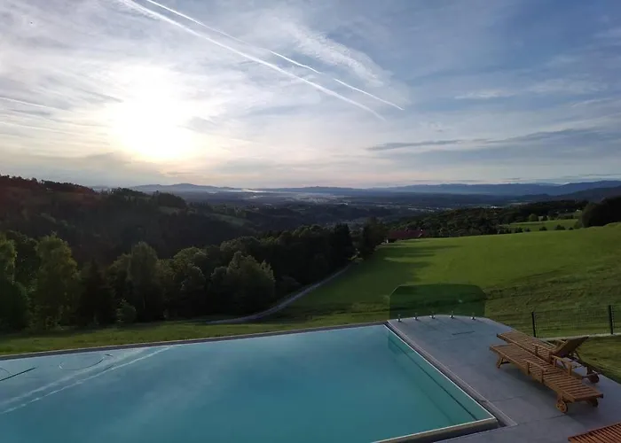 Σαλέ Chalet-suedsteiermark - Traumhafte Aussicht, Infinity Pool, Privatsphaere, Klima Und De-luxe Ausstattung