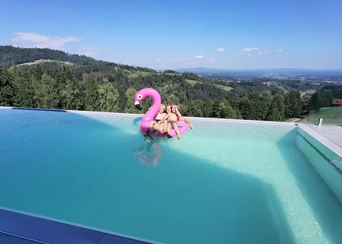 Σαλέ Chalet-suedsteiermark - Traumhafte Aussicht, Infinity Pool, Privatsphaere, Klima Und De-luxe Ausstattung *